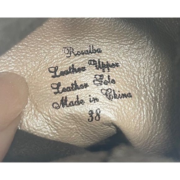 Jean-Michel Cazabat Designer Rosalba Size 38 (7.5/8) Leather & Snakeskin Boot - Picture 6 of 9